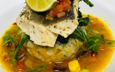 Poached Cod
