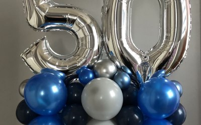 50th Table Decoration