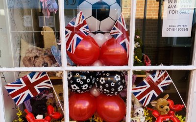 Euro 2020 shop window