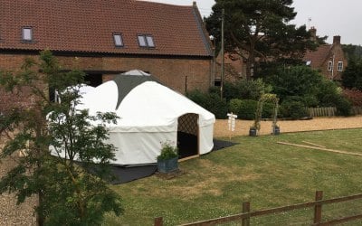 24ft Yurt Exterior