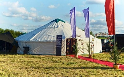 42ft Yurt Exterior