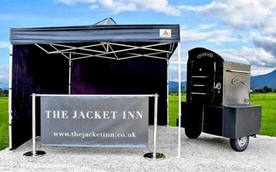 Our mobile Jacket potato set up