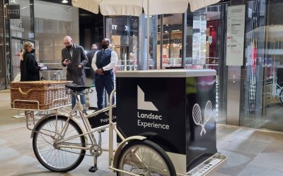 Landsec branded tricycle