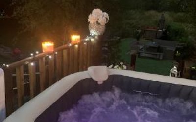 Coloured under water lighting