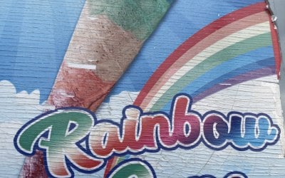 Rainbow cone