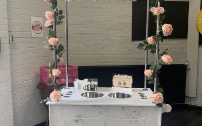 Champagne/Prosecco cart hire 