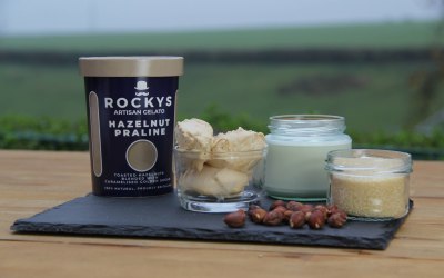 A pot of our Hazelnut Praline flavour