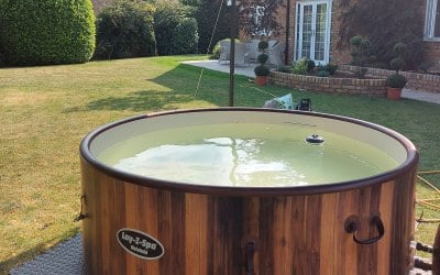6-7 person hot tub