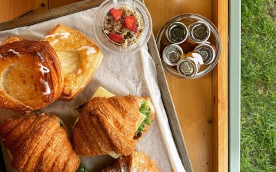 Breakfast spread