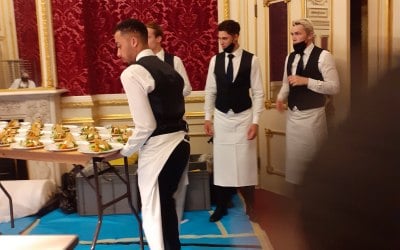 We also supply waiting staff. 