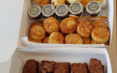 Mini Scone Selection with Tiptree Strawberry Jam