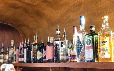 Fully stocked with a range of brand names 