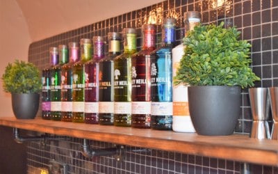 Our selection of flavored Gins