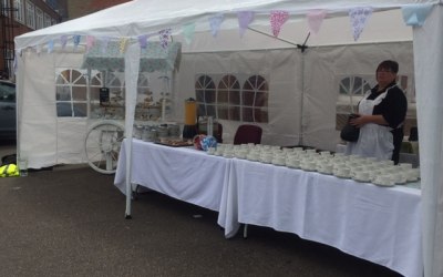 Afternoon Tea set up 