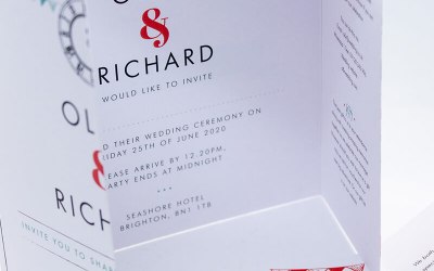 Gatefold Invitations