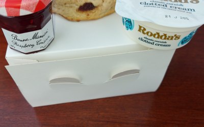 A Bean n Scone mobile cream tea