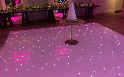 White led dancefloor upto 16ft