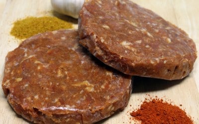 Our handmade Chicken Tikka Burgers