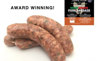 Welsh Dragon Pork Sausages