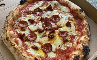 Margherita with Pepperoni and Nduja 