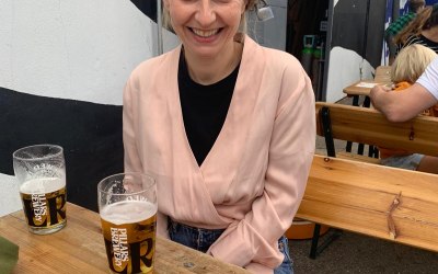 Pizza + Beer = ☺️