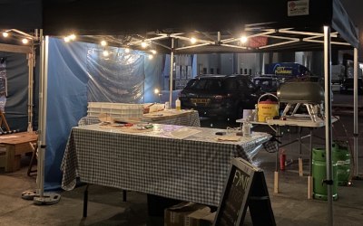 Our gazebo set-up