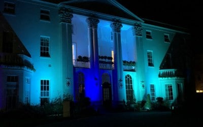 Lighting up of venue