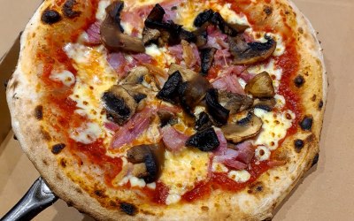 Ham and truffle mushrooms 