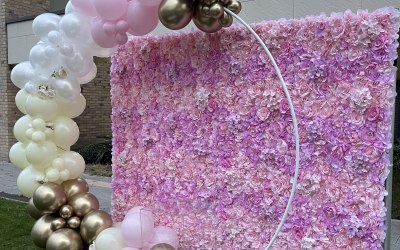 Ring & flower wall
