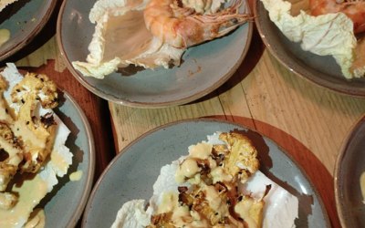 Prawn Mocktail with Kewpie Mayo & Thai pineapple and chilli jam