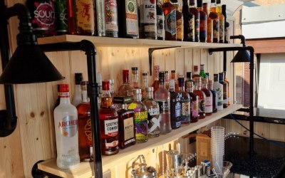 Spirits shelving