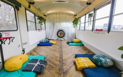 Interior of the Zen Den