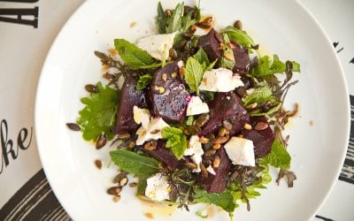 beetroot & feta salad