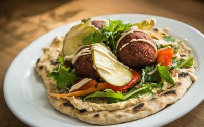 falafal flatbread
