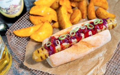 Vegan Hot Dog