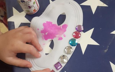 Mask making!