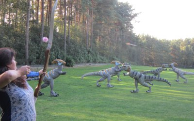 Jurassic archery at Robin Hood Events