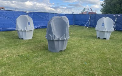 Urinals available