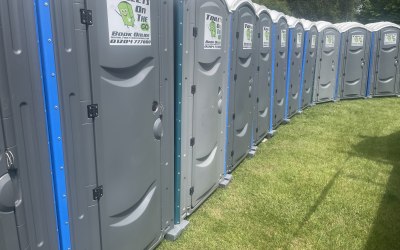 100s of toilets available for your event