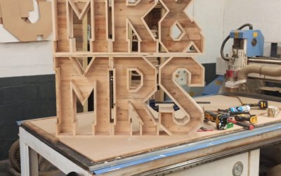 Mr & Mrs topper