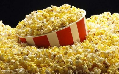 Gourmet caramelised popcorn 