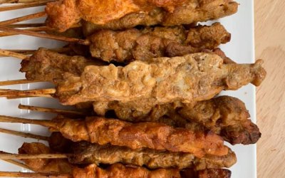 Chicken skewers