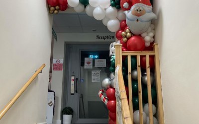 Christmas arch