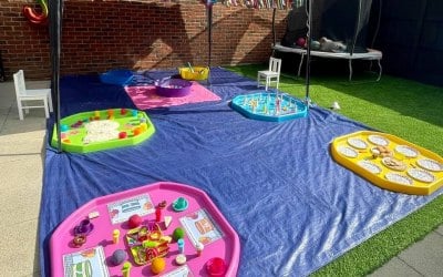 We can set up outdoors *gazebo not provided