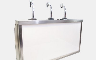 Front of bar decorated to your taste 