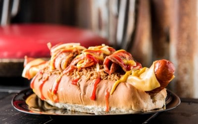 Cheese and Bacon XXL Sausage