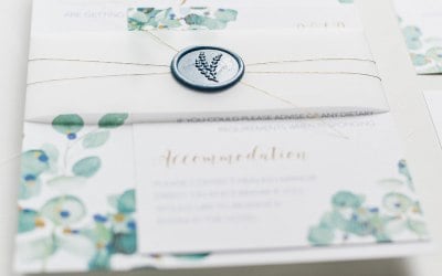 Wax seals to add that touch of class!