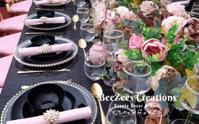 Intimate Birthday Decor