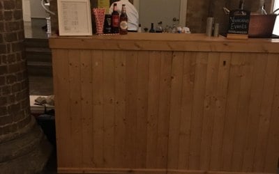 one of the wooden bars