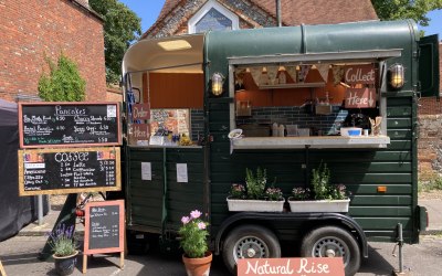 Our converted vintage trailer